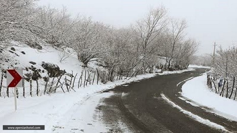 طبیعت طرقبه و شاندیز در زمستان